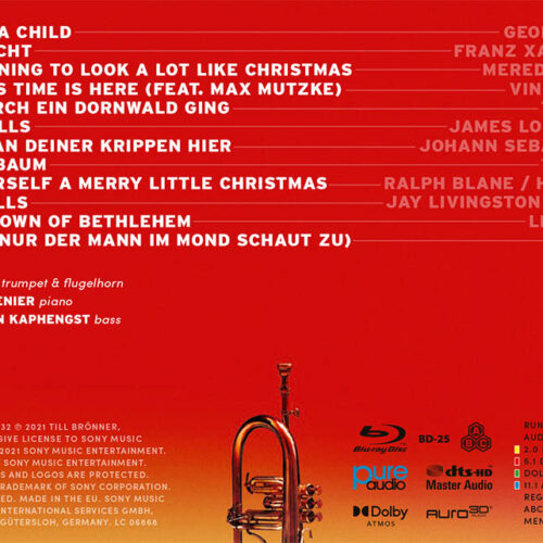 Till Brönner – Christmas, retro della confezione