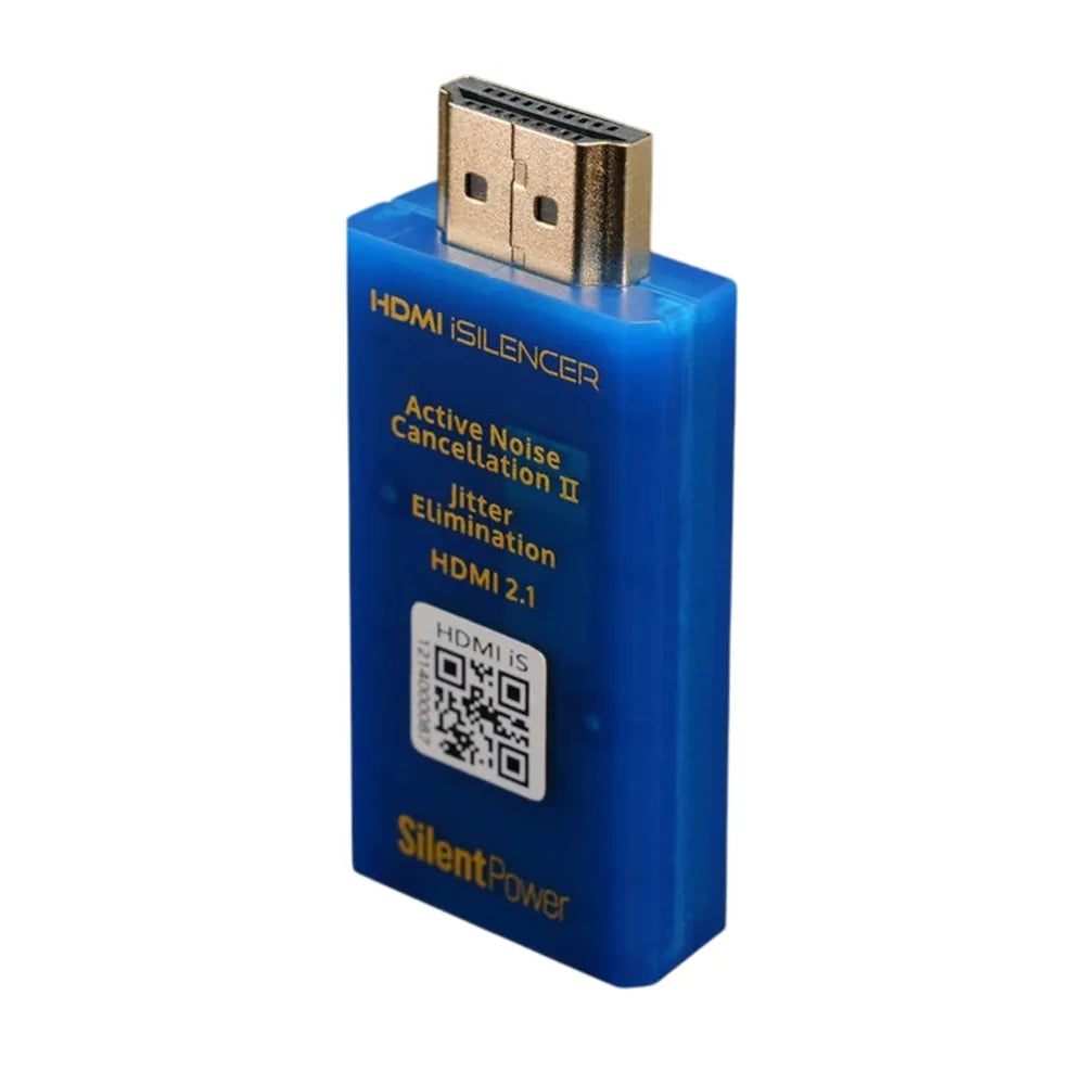 iFi Audio HDMI iSilencer — Fronte con etichetta