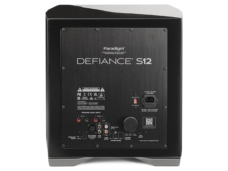 Paradigm Defiance S12