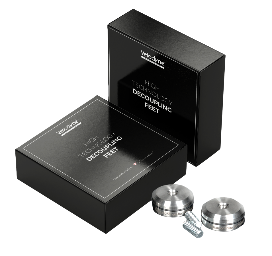 Velodyne Ultra Feet by Bassocontinuo – Set di 4 Piedini
