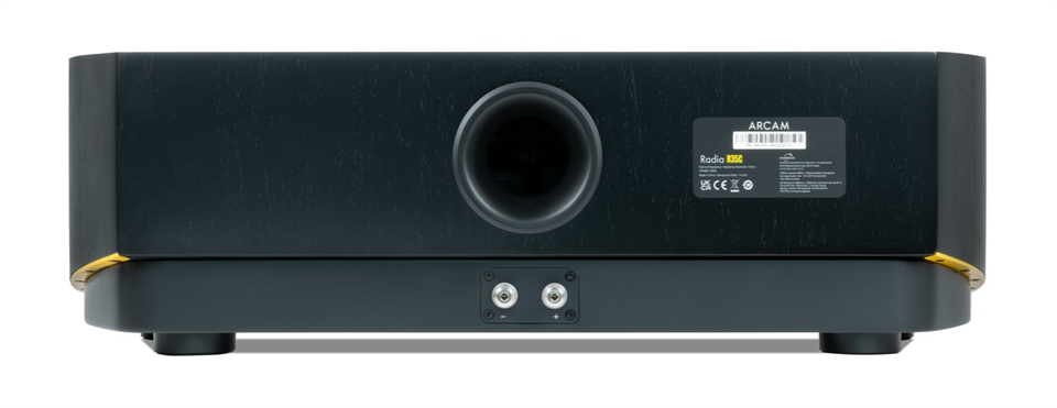 Arcam R35C, vista posteriore