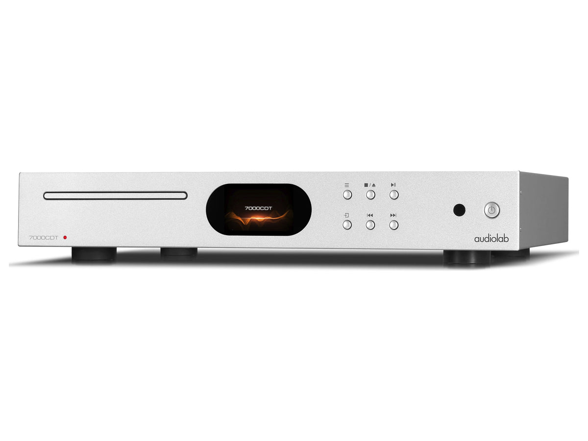 Audiolab 7000CDT, Silver, vista di tre quarti