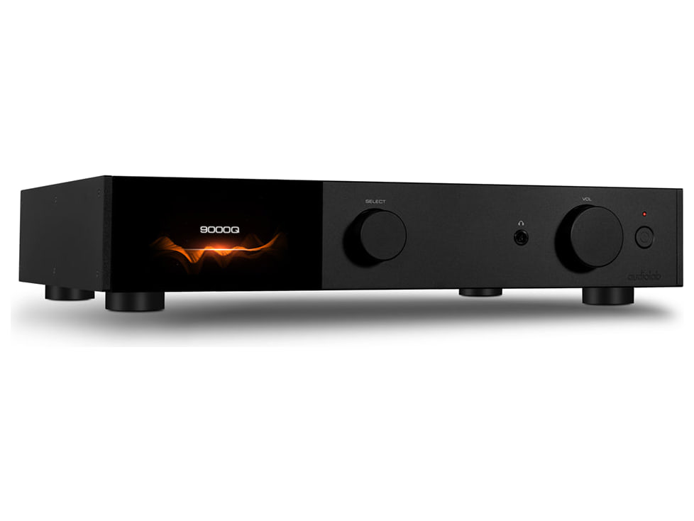 Audiolab 9000Q — Nero, vista di tre quarti