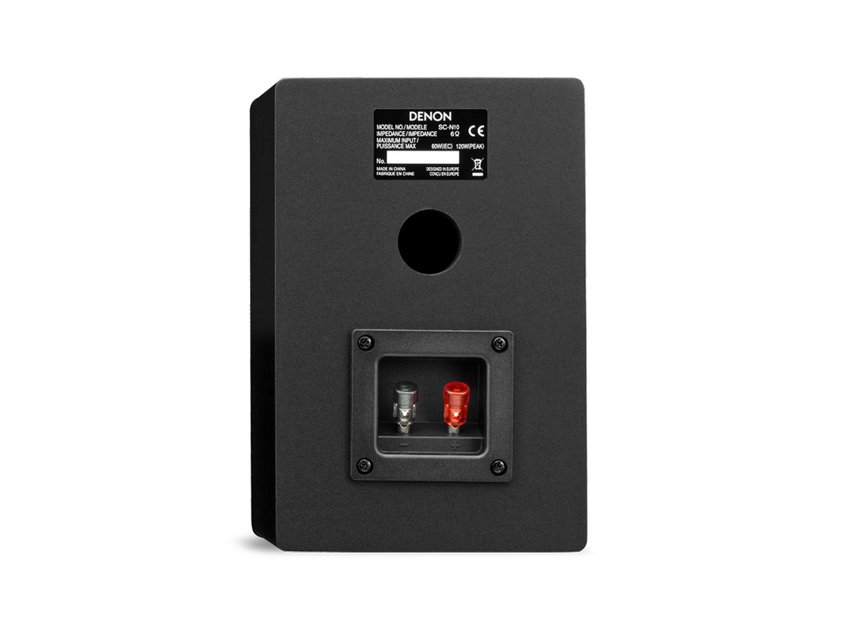 Denon SC-N10, vista posteriore