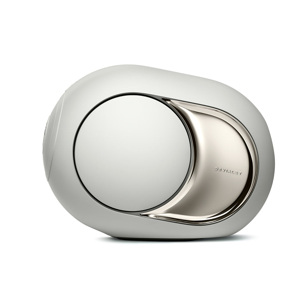 Devialet Phantom Ultimate 108 dB, finitura Perla chiara