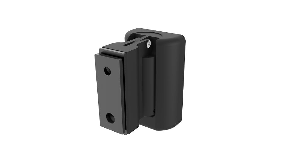 Domolift MC 20 Staffa da parete per Yamaha MusicCast 20, Nero, vista posteriore