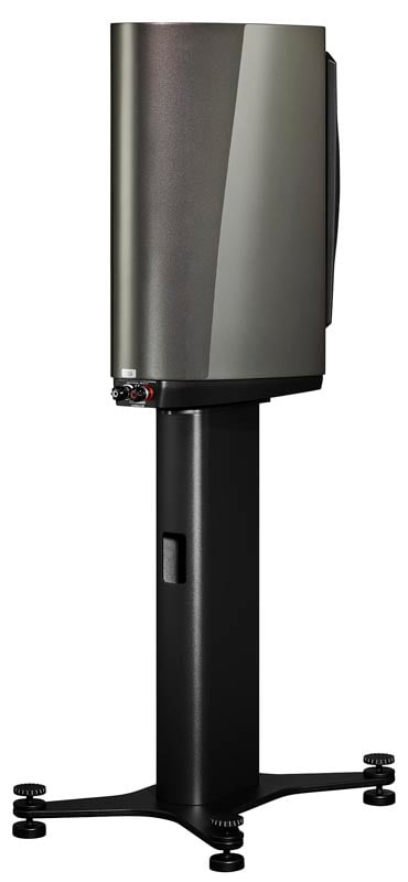Dynaudio Confidence 20, finitura Smoke High Gloss, pannello posteriore