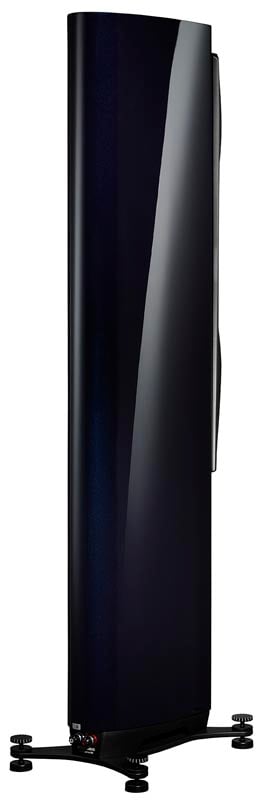 Dynaudio Confidence 50, finitura Midnight High Gloss, pannello posteriore