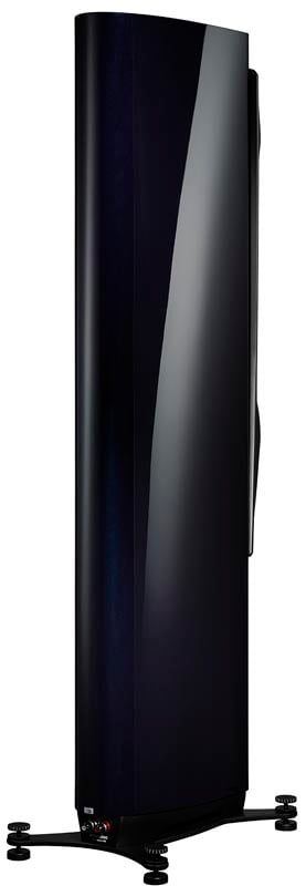 Dynaudio Confidence 60, finitura Midnight High Gloss, pannello posteriore
