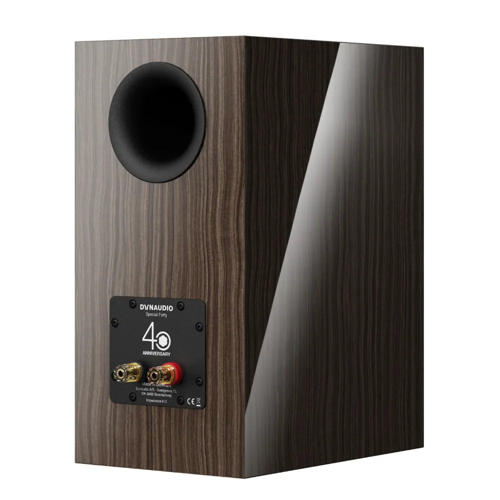 Dynaudio Special Forty, Ebony Wave, vista posteriore