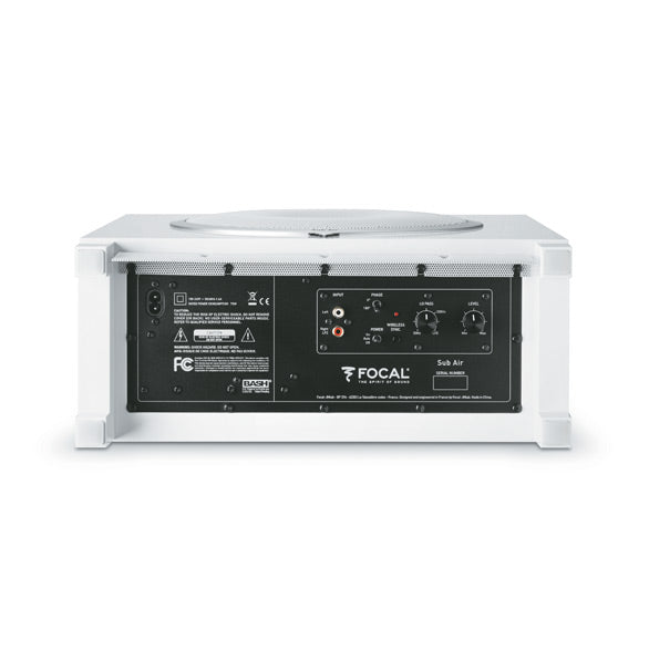 Focal Sub Air, Bianco, vista posteriore