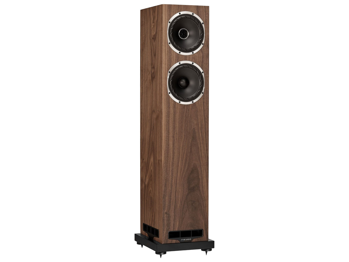 Fyne Audio F501S, Vista frontale 2 Finitura Noce naturale