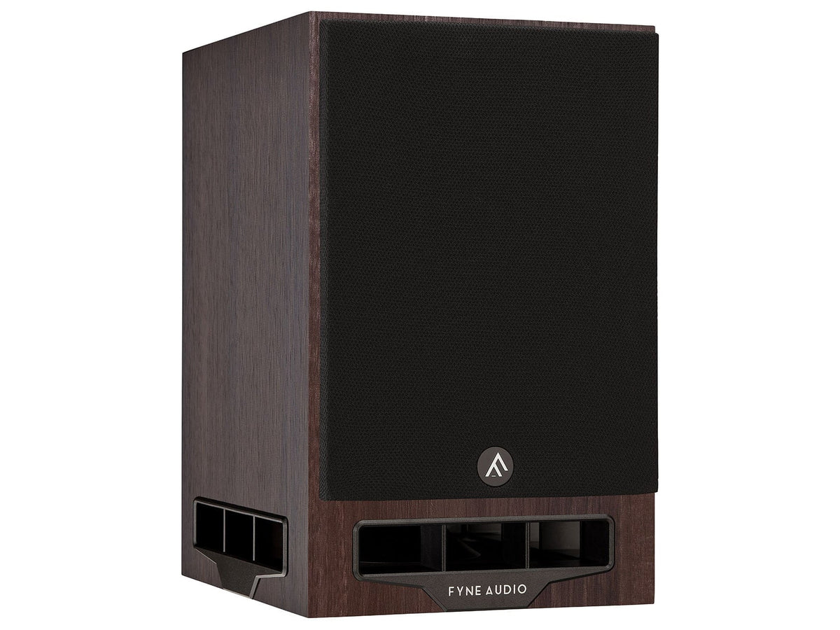 Fyne Audio F5E — Dettaglio Finitura Noce