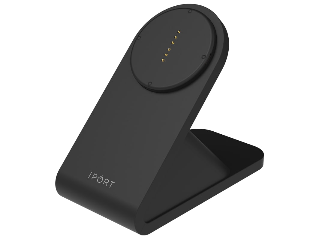 IPORT CONNECT PRO BaseStation, Nero, vista di tre quarti