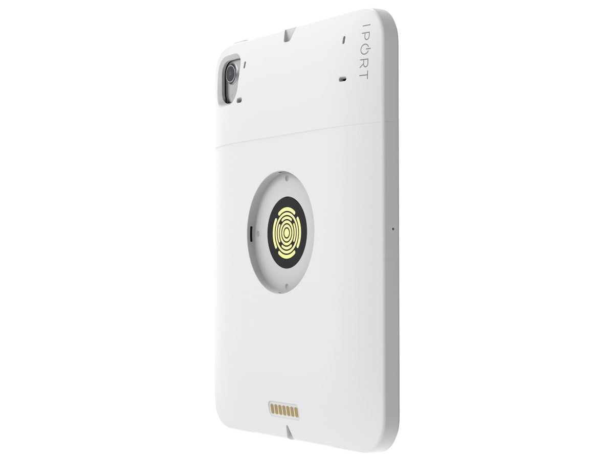 IPORT CONNECT PRO Case, Bianco, vista posteriore di tre quarti