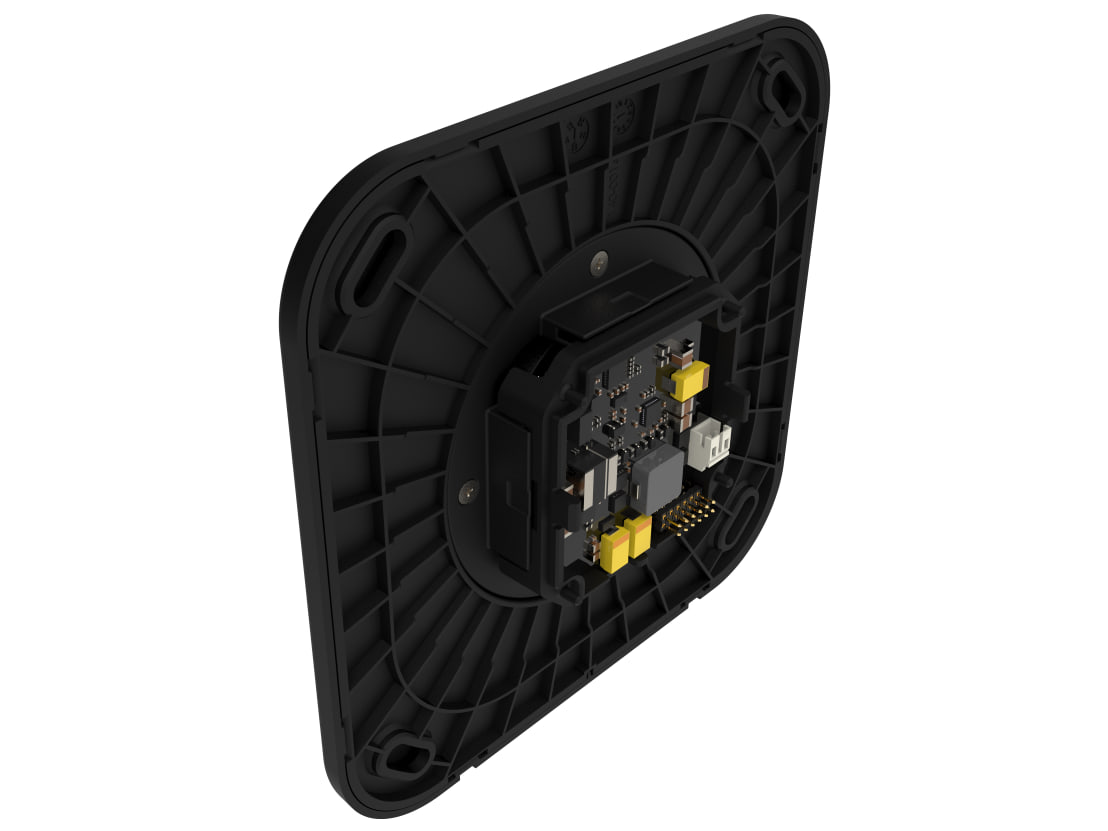 IPORT CONNECT PRO WallStation, Nero, vista posteriore di tre quarti