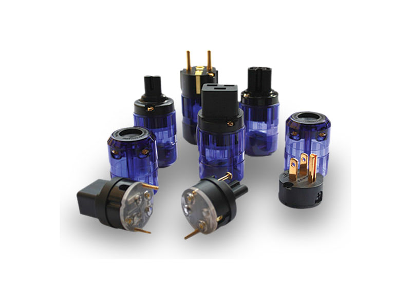 IsoTek Connettori Audiophile Grade 24K, I tipi disponibili