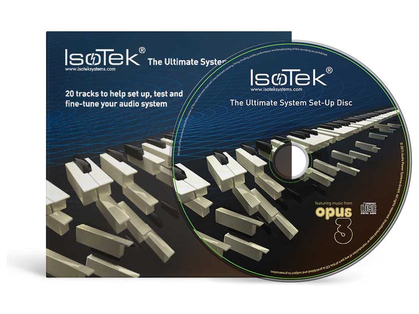 IsoTek Ultimate System Set-Up Disc