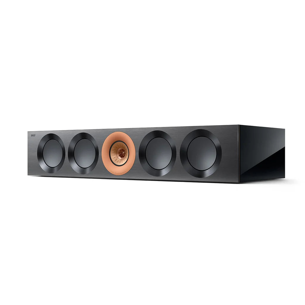 Kef Reference 4c center — nero/rame