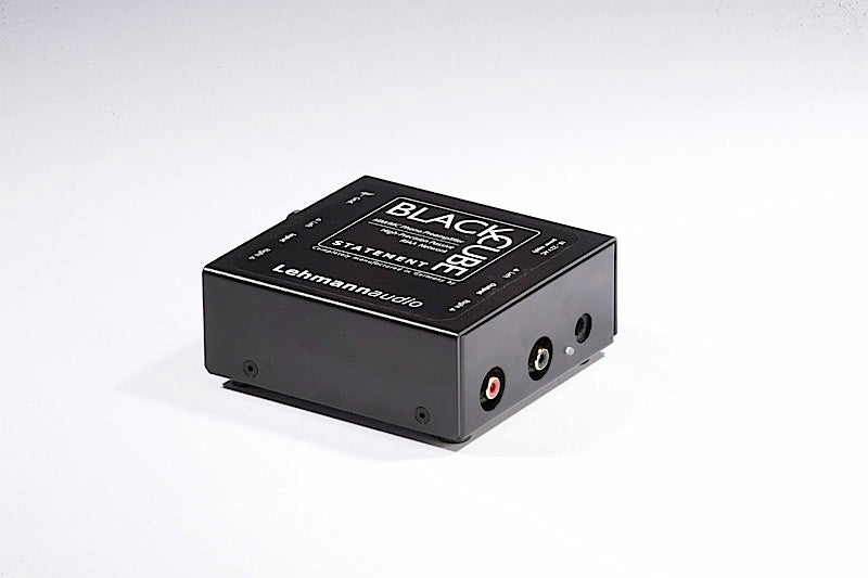 Lehmannaudio Black Cube Statement, vista posteriore
