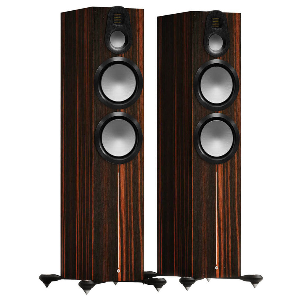 Monitor Audio Gold 500 6G, finitura Macassar, coppia