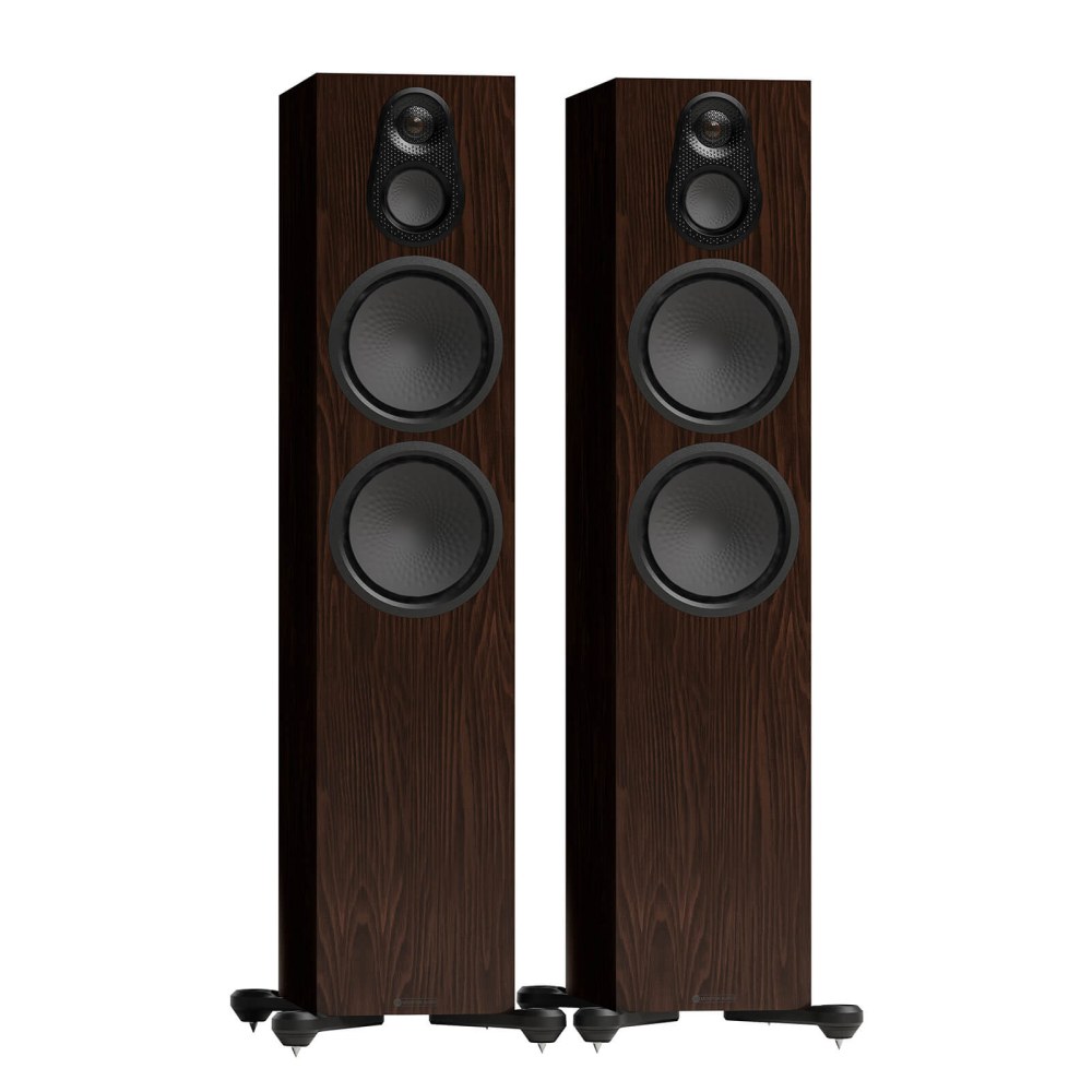 Monitor Audio Silver 500 8G, finitura noce europeo, coppia
