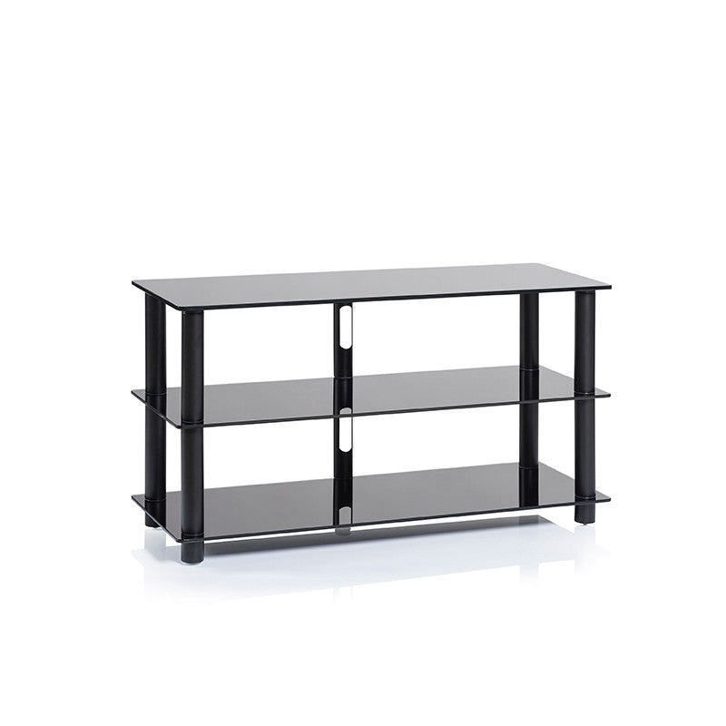 Norstone Epur 3 AV, finitura nero satinato, vista di tre quarti