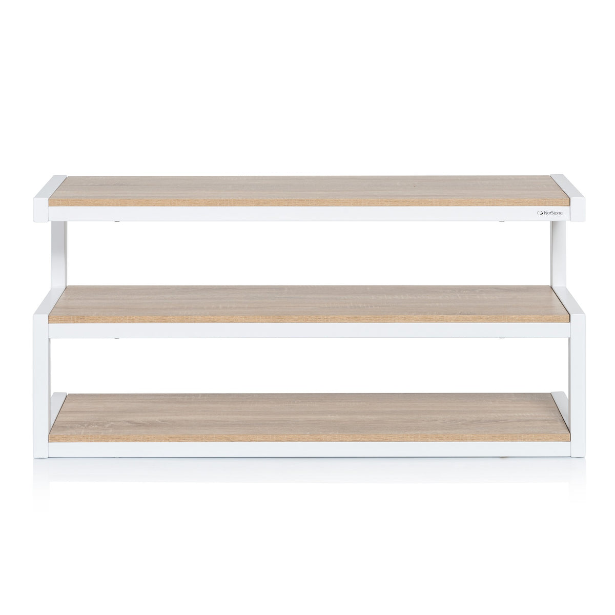 Norstone Esse AV, finitura bianco e rovere, vista frontale