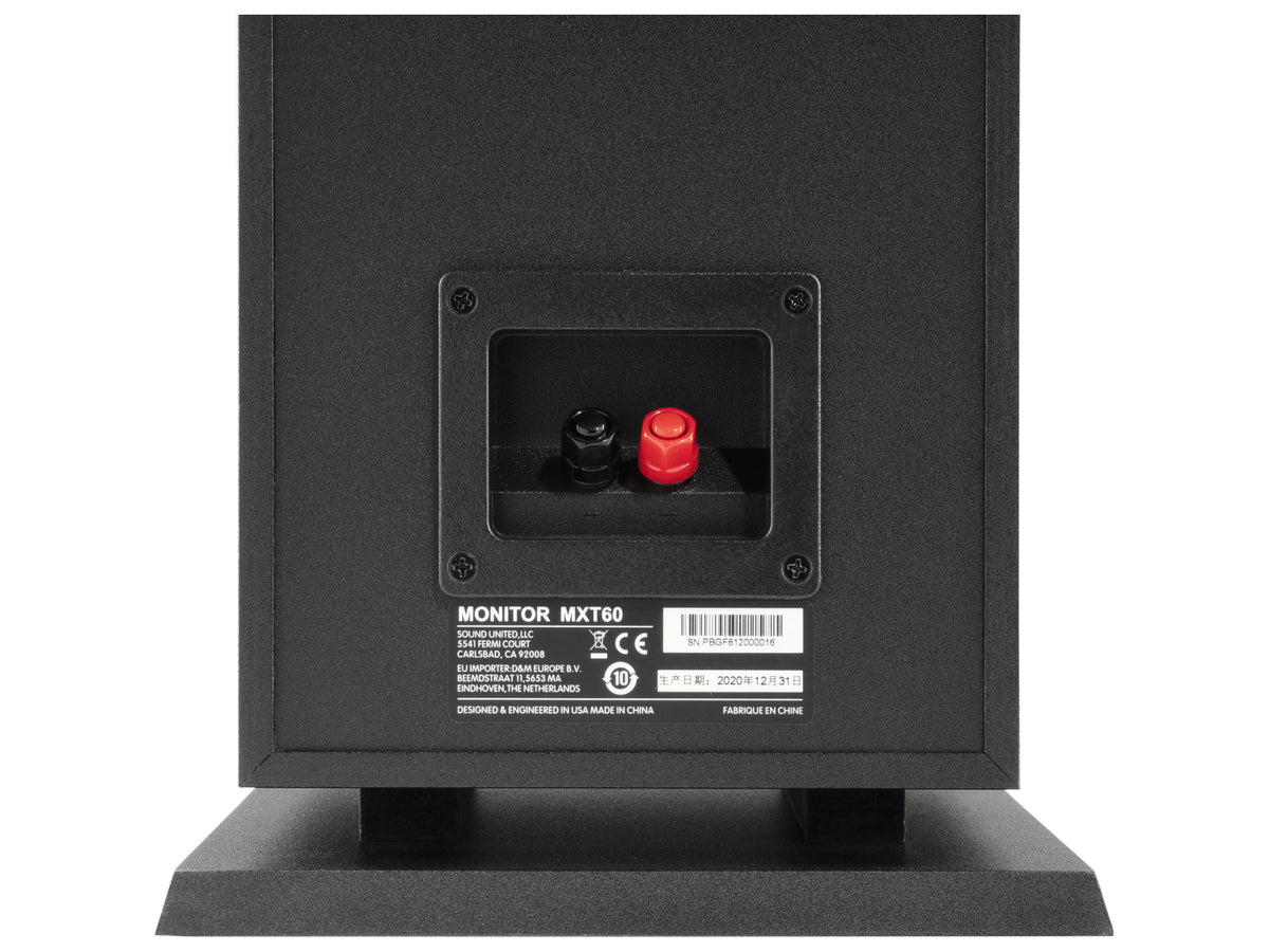 Polk Audio MXT 60, vista posteriore