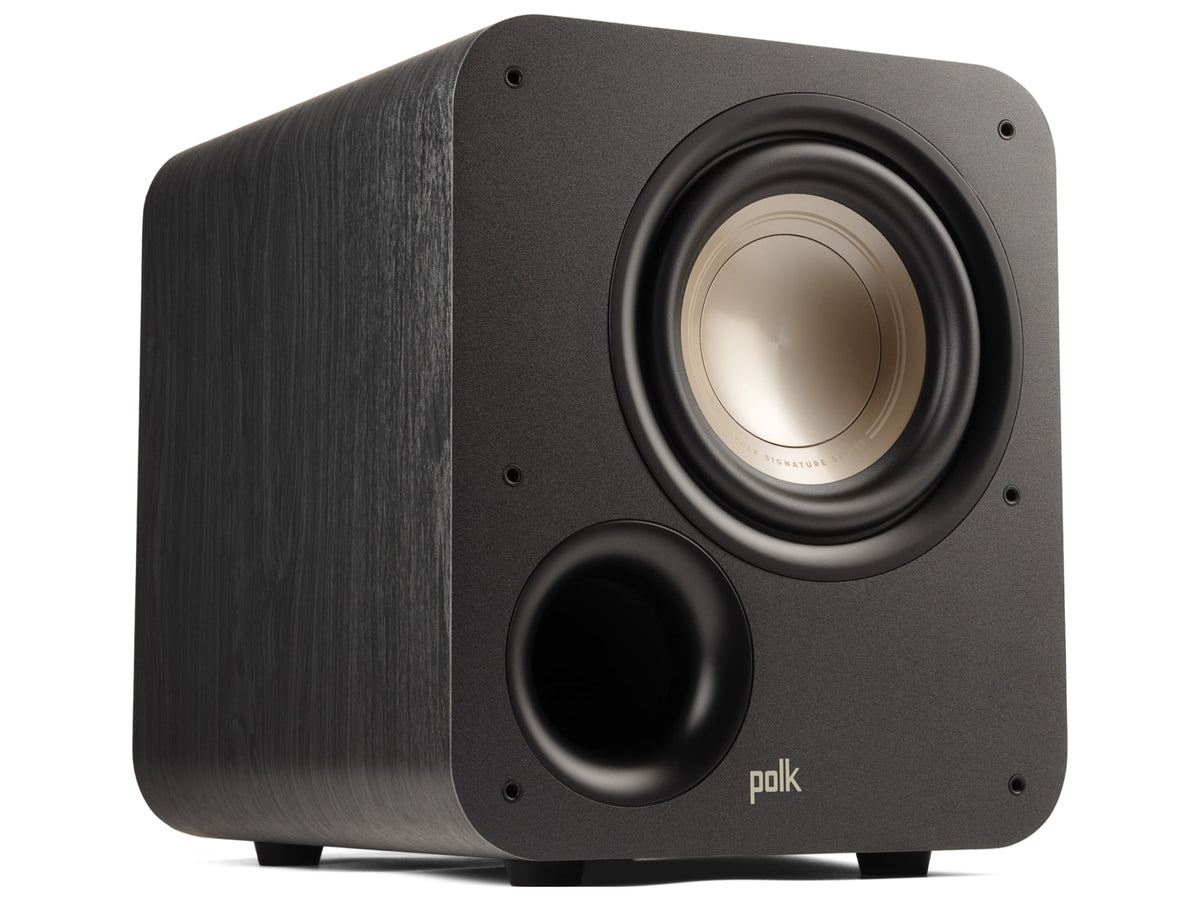 Polk Audio Signature Elite ES08 Subwoofer — Vista di tre quarti