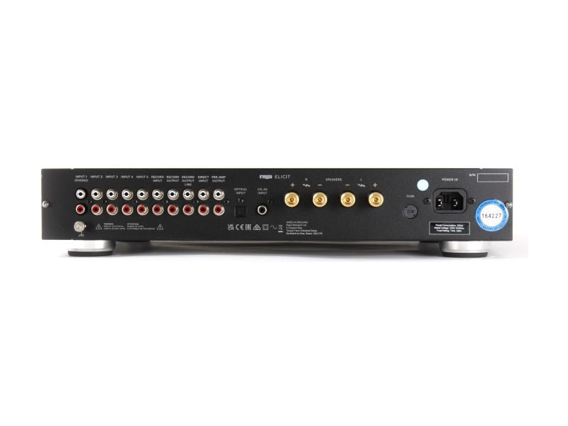 Rega ELICIT MK5 — Vista posteriore