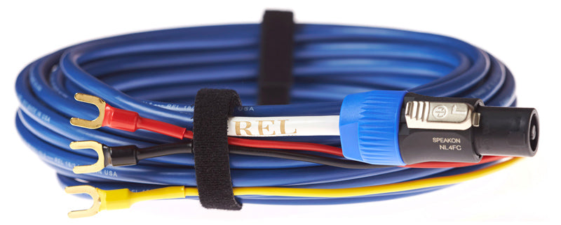 REL Bassline Blue, vista frontale