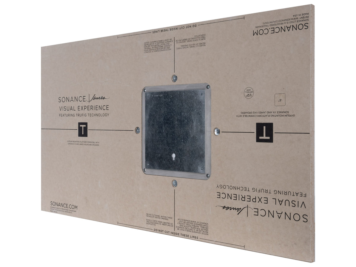 Sonance VX4 Piattaforma di montaggio TRUFIG, Quadrata / 1/2"