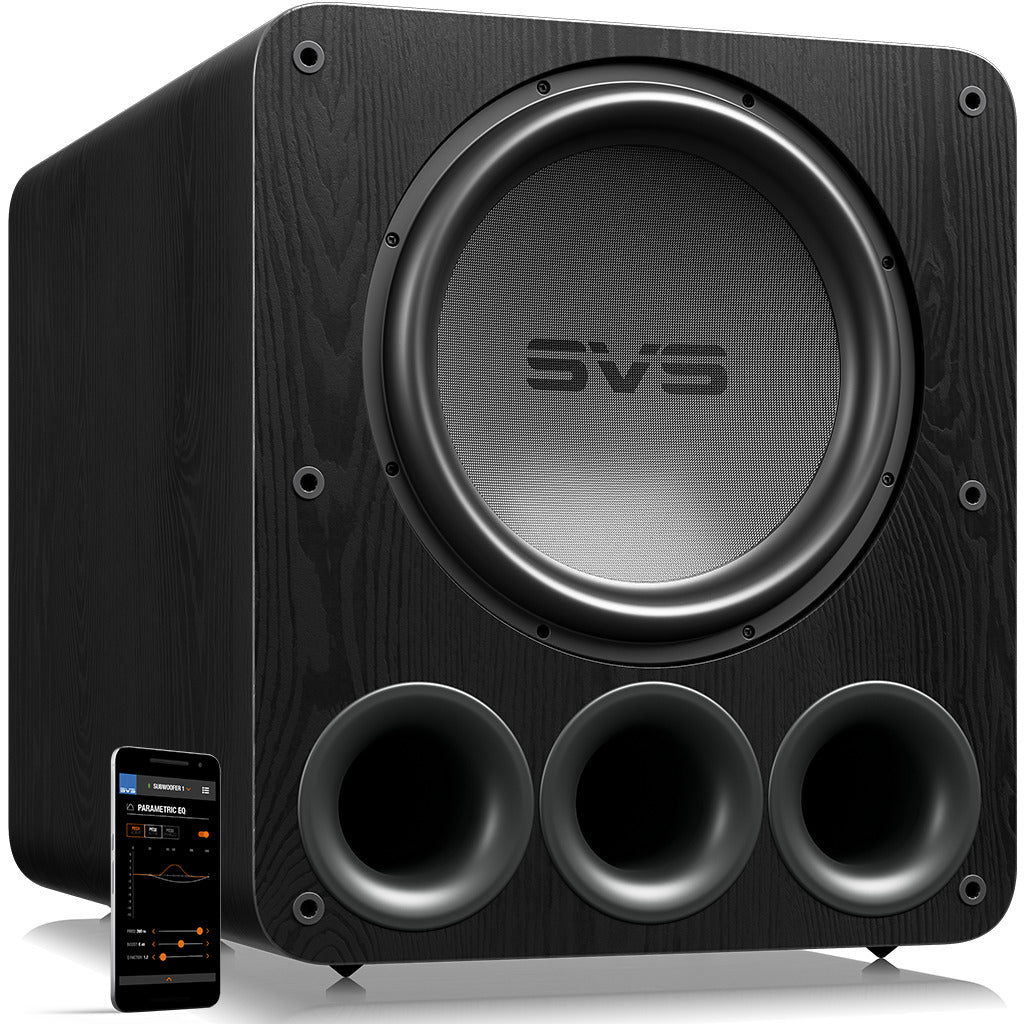 SVS PB-5000 R|Evolution, finitura Black Ash, senza griglia