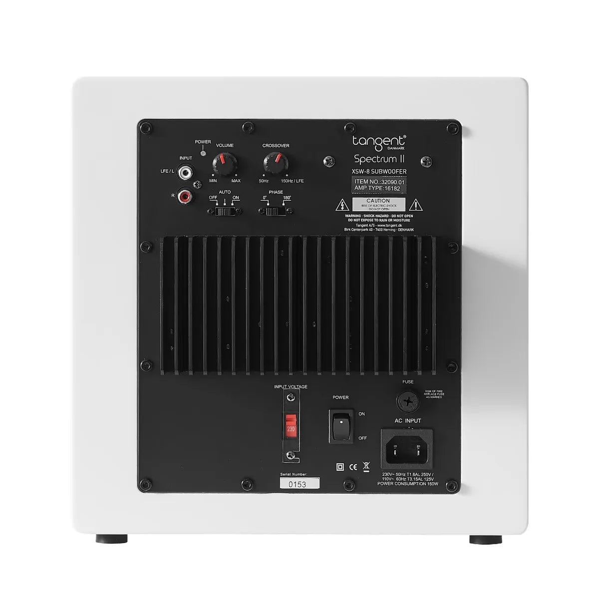 Tangent Spectrum II XSW8, vista posteriore
