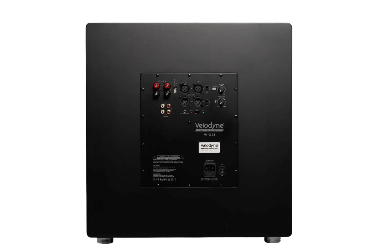 Velodyne VI-Q 15, vista posteriore