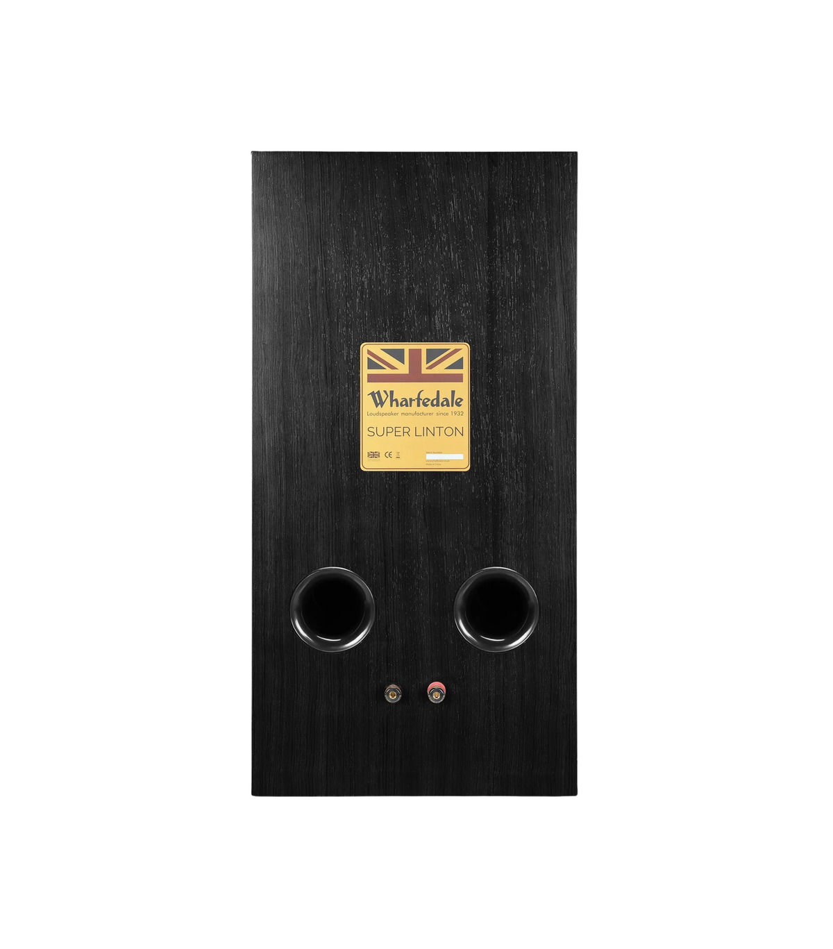 Wharfedale Super Linton, vista posteriore