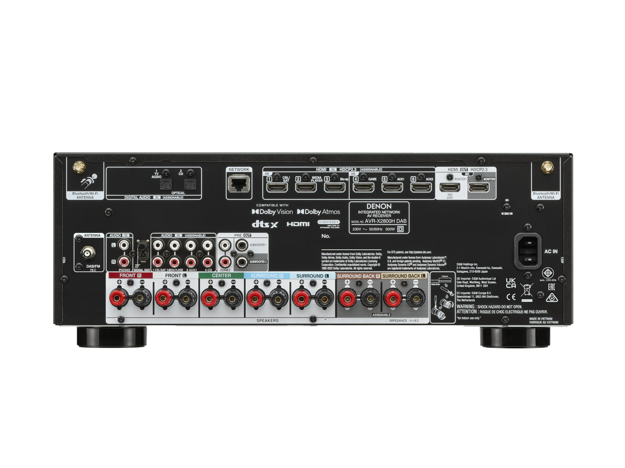 Denon AVR-X2800H DAB
