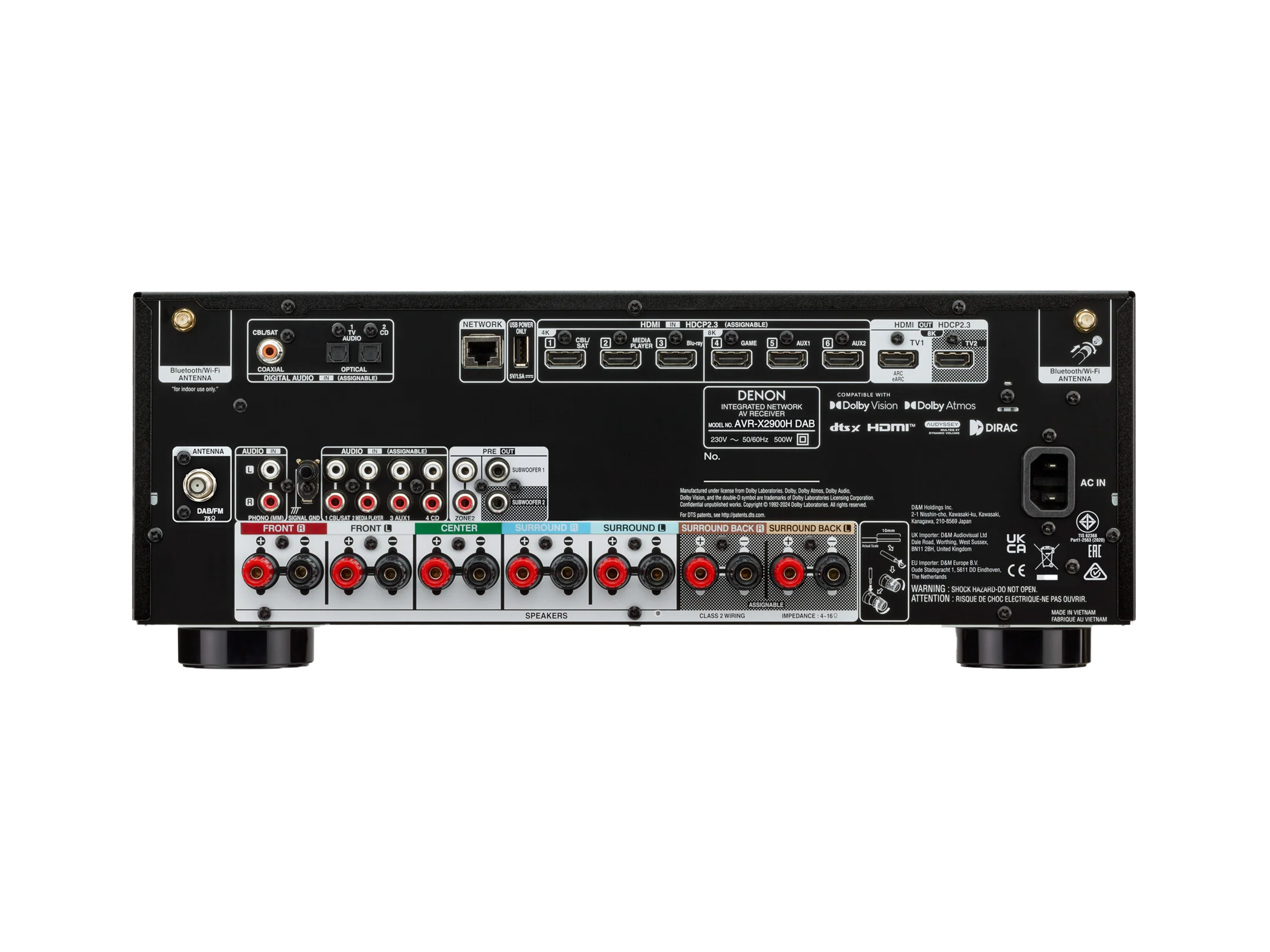 Denon AVR-X2900H DAB
