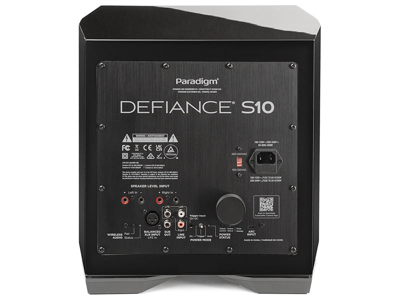 Paradigm Defiance S10
