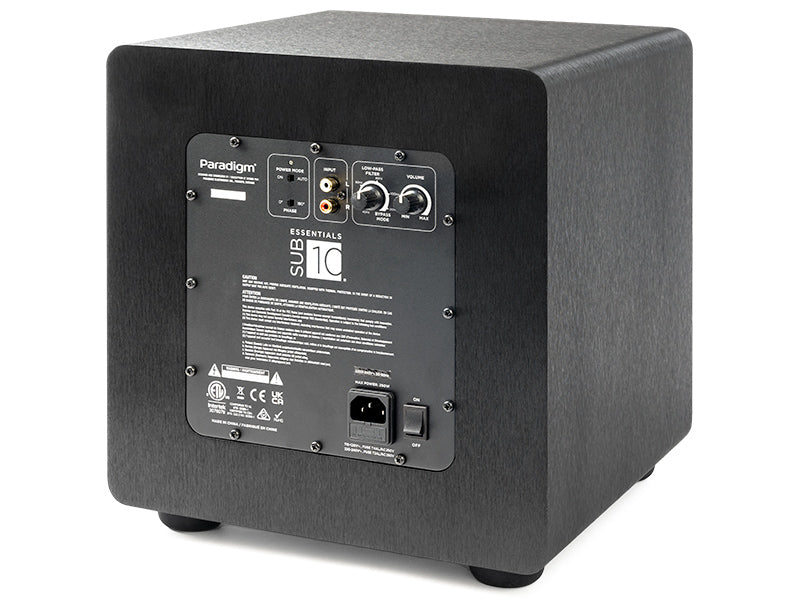 Paradigm Essentials Sub 10
