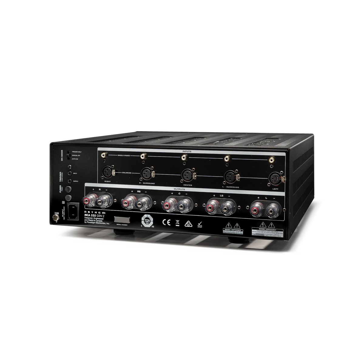 Anthem MCA 525 Gen 2 — Vista laterale