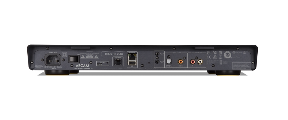 Arcam ST5 — Vista posteriore