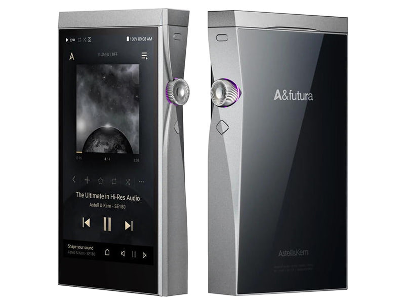 Astell&Kern A&futura SE180, Fronte e retro