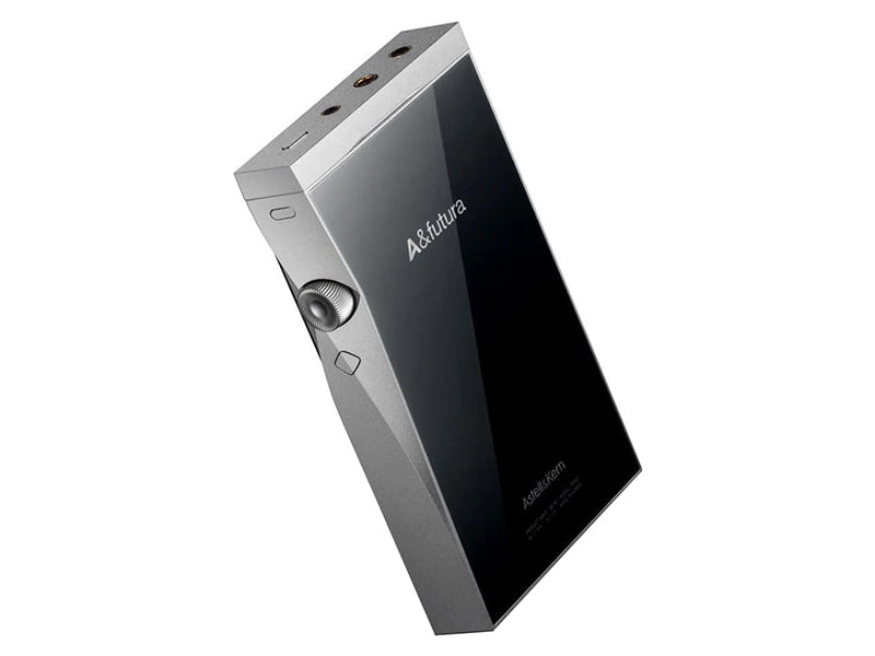 Astell&Kern A&futura SE180, Vista posteriore di tre quarti