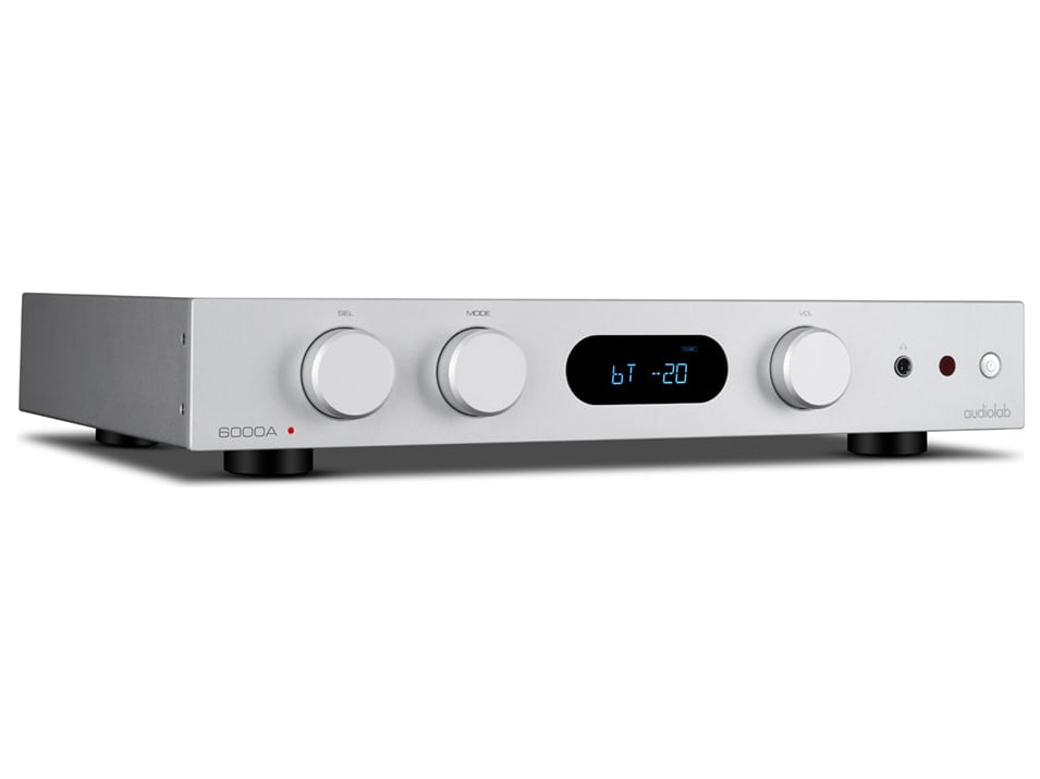 Audiolab 6000A MKII, Bianca, vista frontale