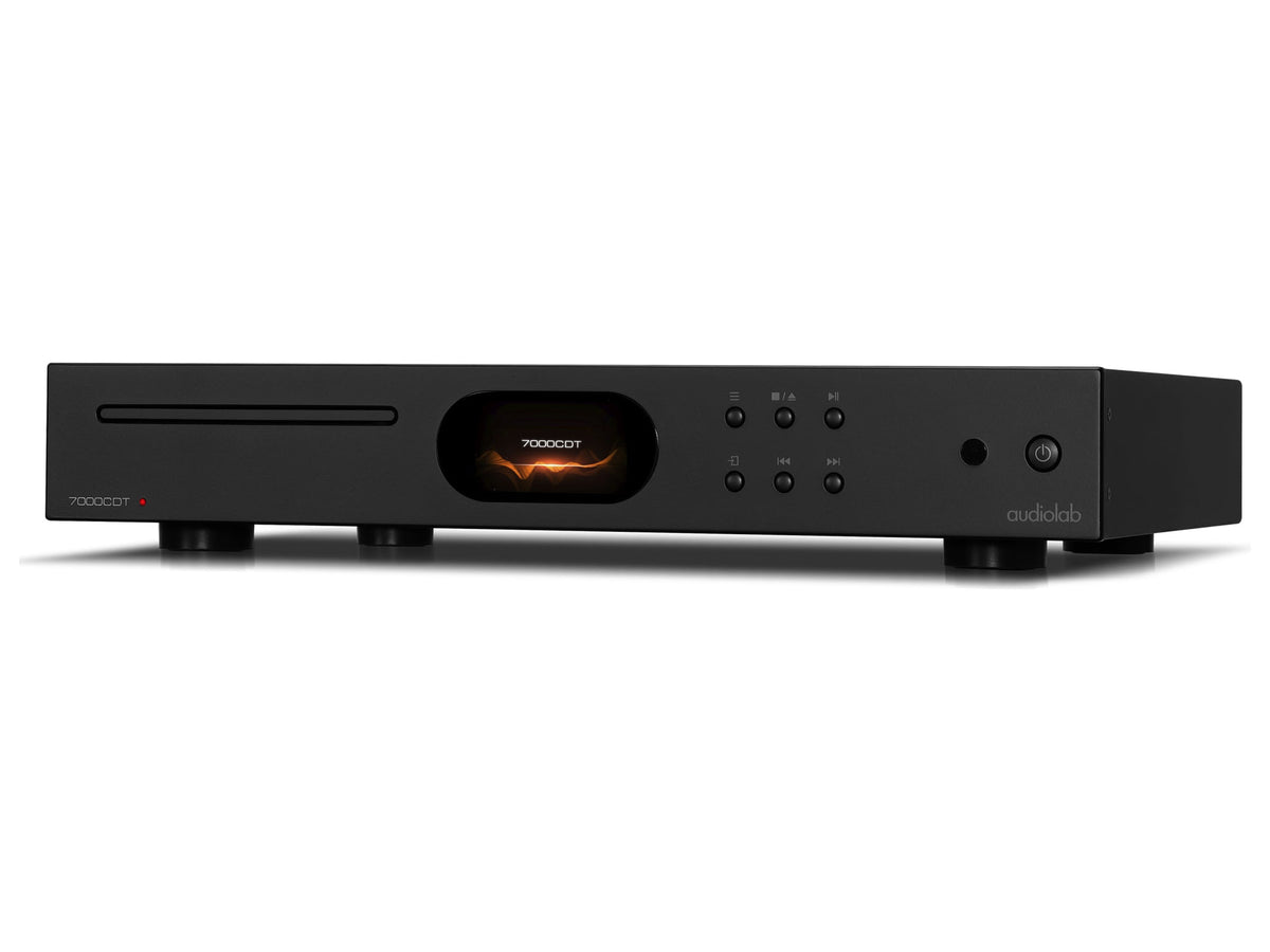 Audiolab 7000CDT — Nero, vista di tre quarti