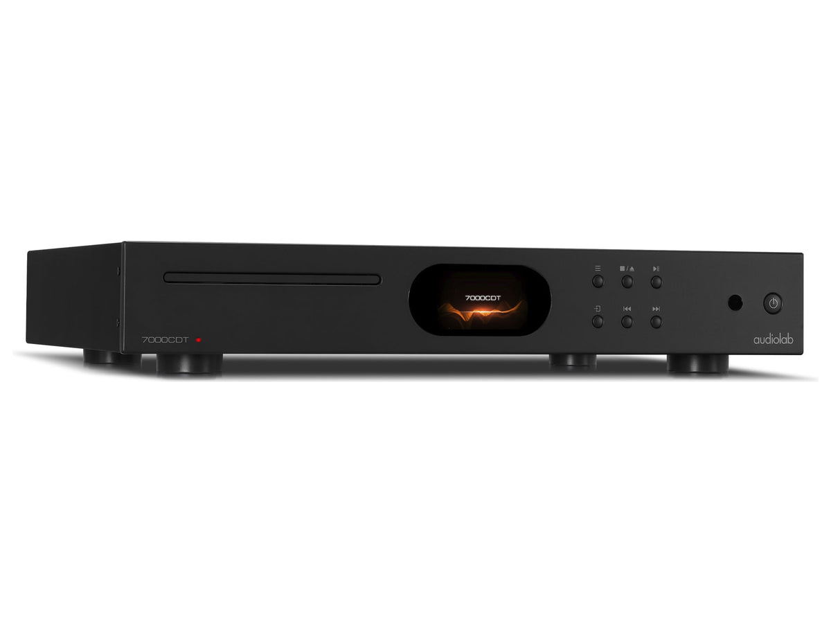 Audiolab 7000CDT — Nero, vista di tre quarti