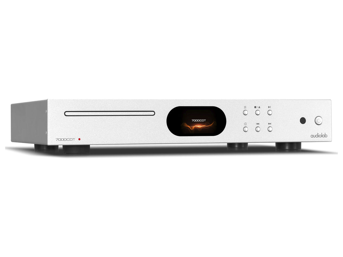 Audiolab 7000CDT — Silver, vista di tre quarti