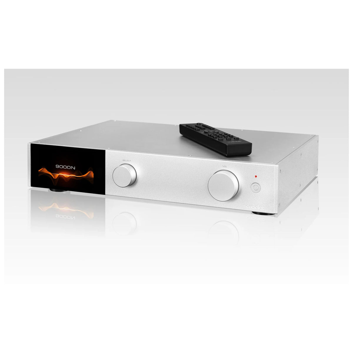 Audiolab 9000N — foto ambientata finitura silver